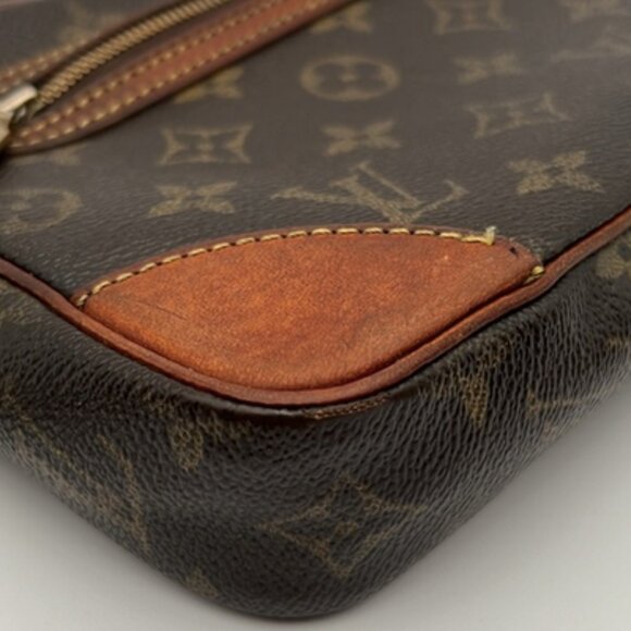 Louis Vuitton Monogram Marly Dragonne GM Wristlet Clutch Vintage - Picture 10 of 10